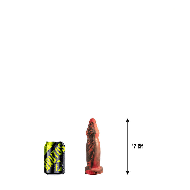 Brutus Nightmare - Missile - Vac-U-Lock Buttplug - Siliconen - Rood/Zwart