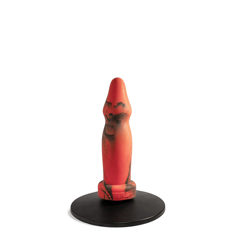 Brutus Nightmare - Missile - Vac-U-Lock Buttplug - Siliconen - Rood/Zwart