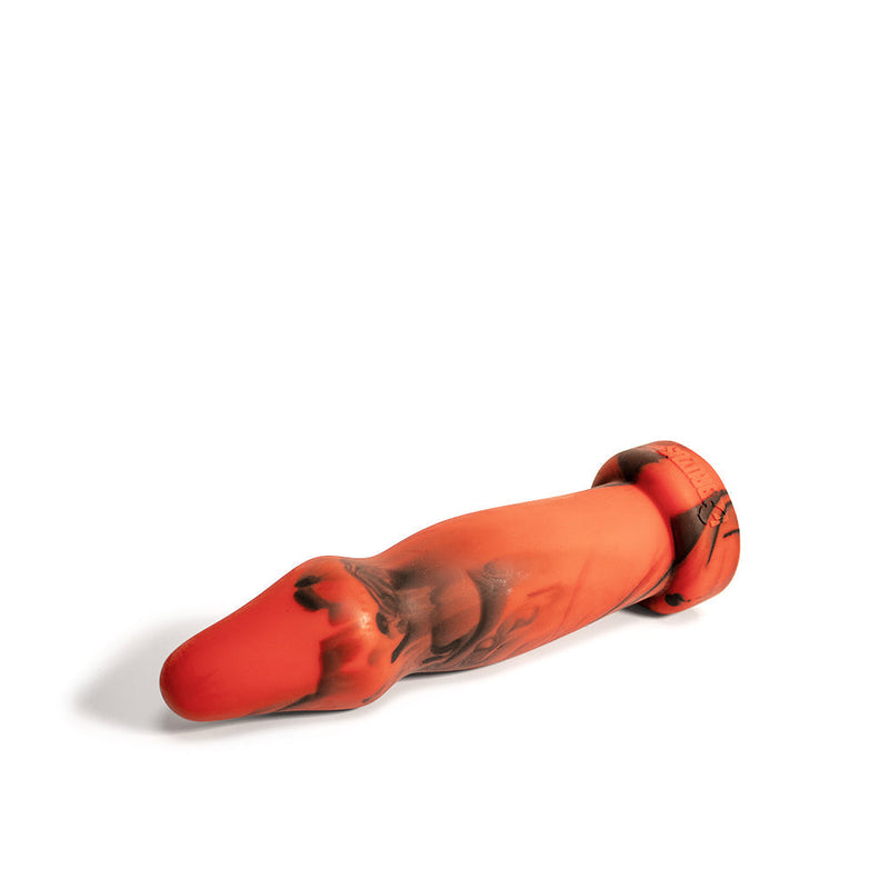 Brutus Nightmare - Missile - Vac-U-Lock Buttplug - Siliconen - Rood/Zwart