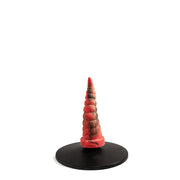 Brutus Nightmare - Horny - Vac-U-Lock Buttplug - Siliconen - Rood/Zwart