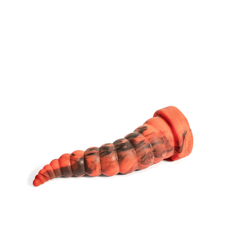 Brutus Nightmare - Horny - Vac-U-Lock Buttplug - Siliconen - Rood/Zwart