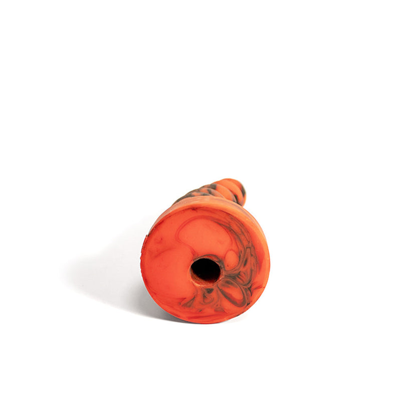 Brutus Nightmare - Horny - Vac-U-Lock Buttplug - Siliconen - Rood/Zwart