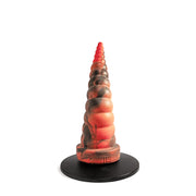 Brutus Nightmare - Horny - Vac-U-Lock Buttplug - Siliconen - Rood/Zwart