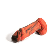 Brutus Nightmare - Fat Man - Vac-u-Lock Dildo - Siliconen - Rood/Zwart