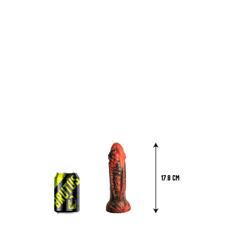 Brutus Nightmare - Spock's Cock - Vac-U-Lock Dildo - Siliconen - Rood/Zwart