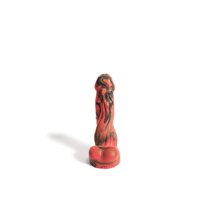 Brutus Nightmare - Greedy Filler - Vac-U-Lock Dildo - Siliconen - Rood/Zwart