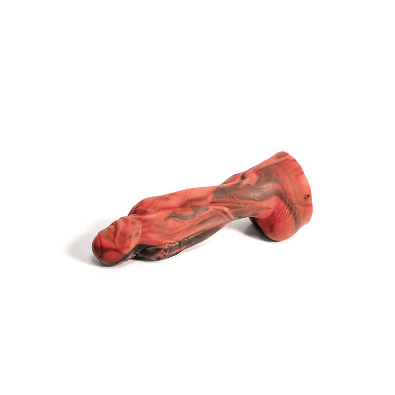 Brutus Nightmare - Greedy Filler - Vac-U-Lock Dildo - Siliconen - Rood/Zwart