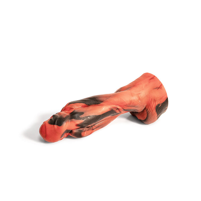 Brutus Nightmare - Greedy Filler - Vac-U-Lock Dildo - Siliconen - Rood/Zwart