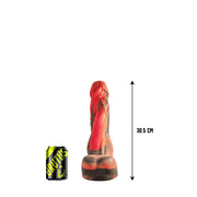 Brutus Nightmare - Greedy Filler - Vac-U-Lock Dildo - Siliconen - Rood/Zwart