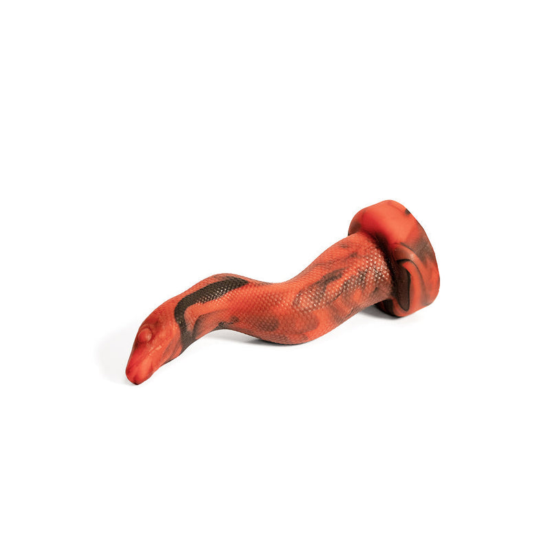Brutus Nightmare - Asssss Sneek - Extra Lange Anaal Dildo met Vac-U-Lock - Rood/Zwart