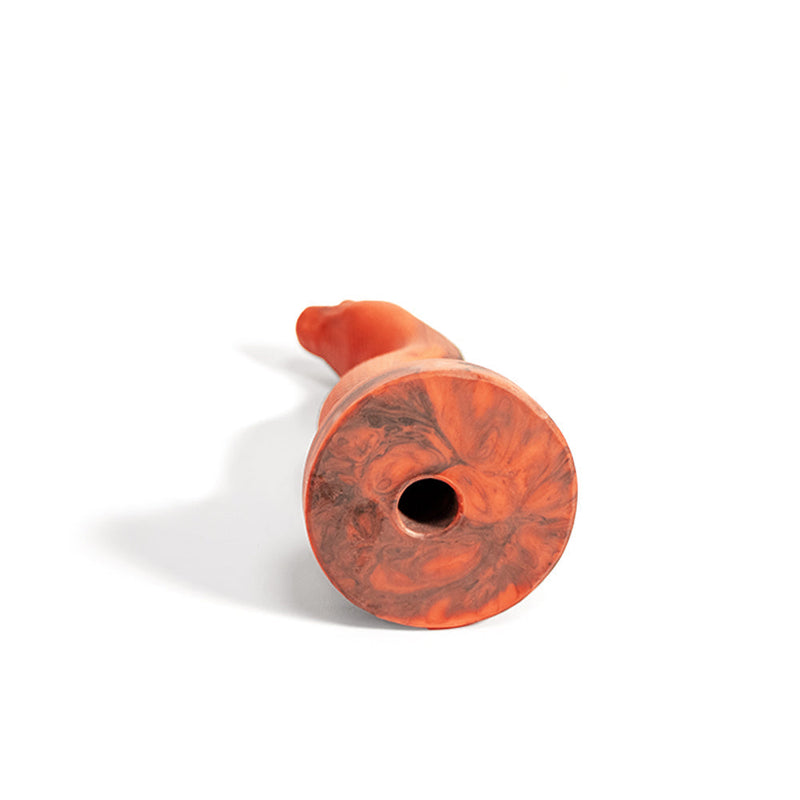 Brutus Nightmare - Asssss Sneek - Extra Lange Anaal Dildo met Vac-U-Lock - Rood/Zwart