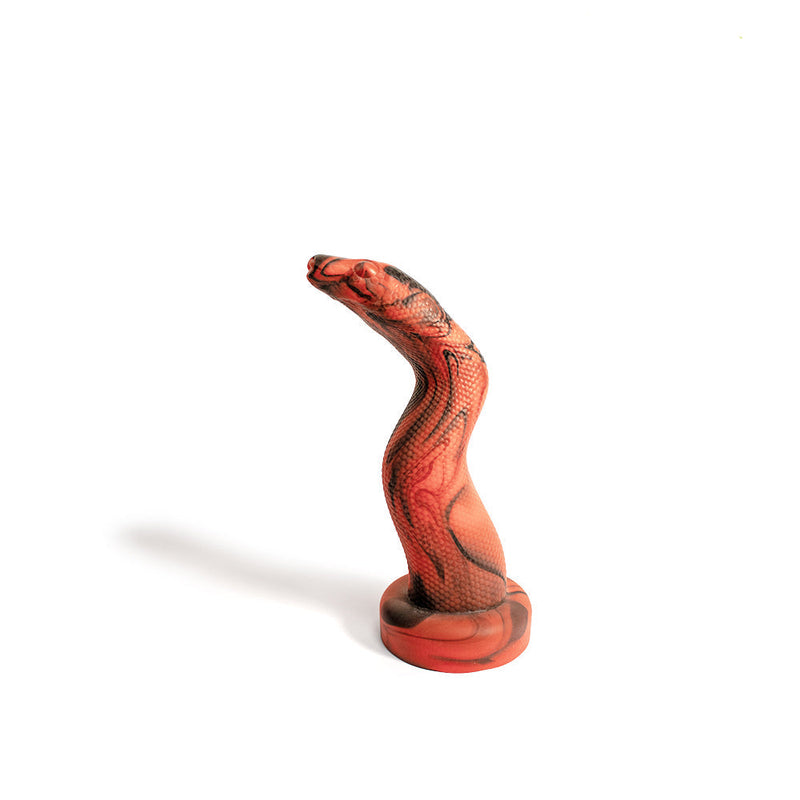 Brutus Nightmare - Asssss Sneek - Extra Lange Anaal Dildo met Vac-U-Lock - Rood/Zwart