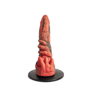 Brutus Nightmare - Omen - Vac-U-Lock Dildo - Siliconen - Rood/Zwart