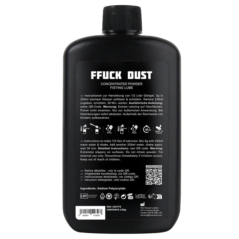Fist Club - Ffuck Dust - Fisting Glijmiddel in Poedervorm