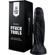 Fist Club - BULK REACTOR - Siliconen Dildo - 30 x 7,4 cm - Zwart