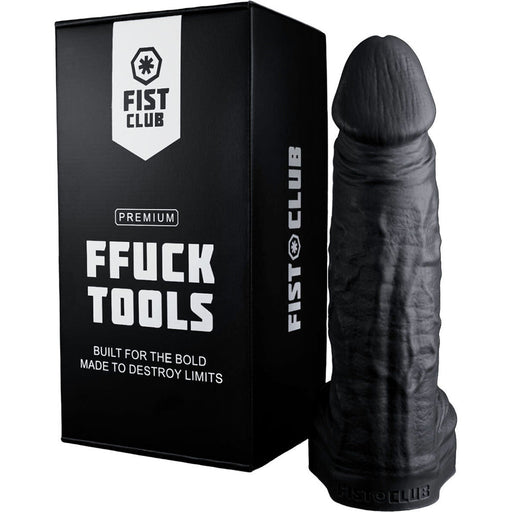 Fist Club - STRETCHPIG - Siliconen Dildo - 36 x 9 cm - Zwart