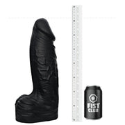 Fist Club - STRETCHPIG - Siliconen Dildo - 36 x 9 cm - Zwart