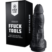 Fist Club - RAWLOAD - Siliconen Dildo - 35 x 8,9 cm - Zwart
