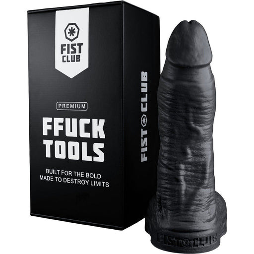 Fist Club - RAWLOAD - Siliconen Dildo - 35 x 8,9 cm - Zwart