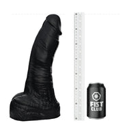 Fist Club - RAWLOAD - Siliconen Dildo - 35 x 8,9 cm - Zwart