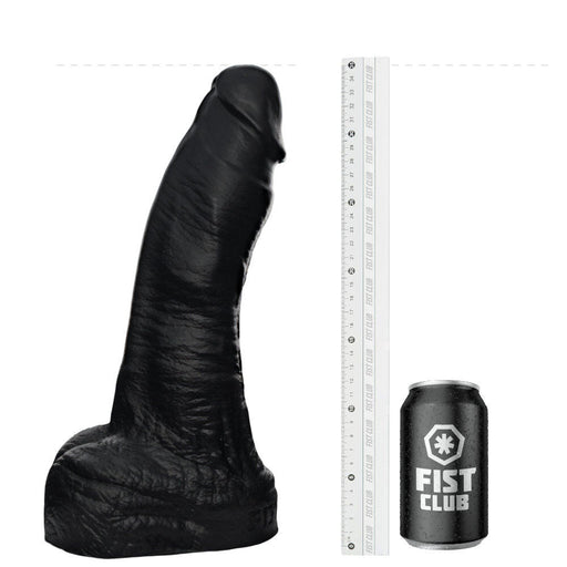 Fist Club - RAWLOAD - Siliconen Dildo - 35 x 8,9 cm - Zwart