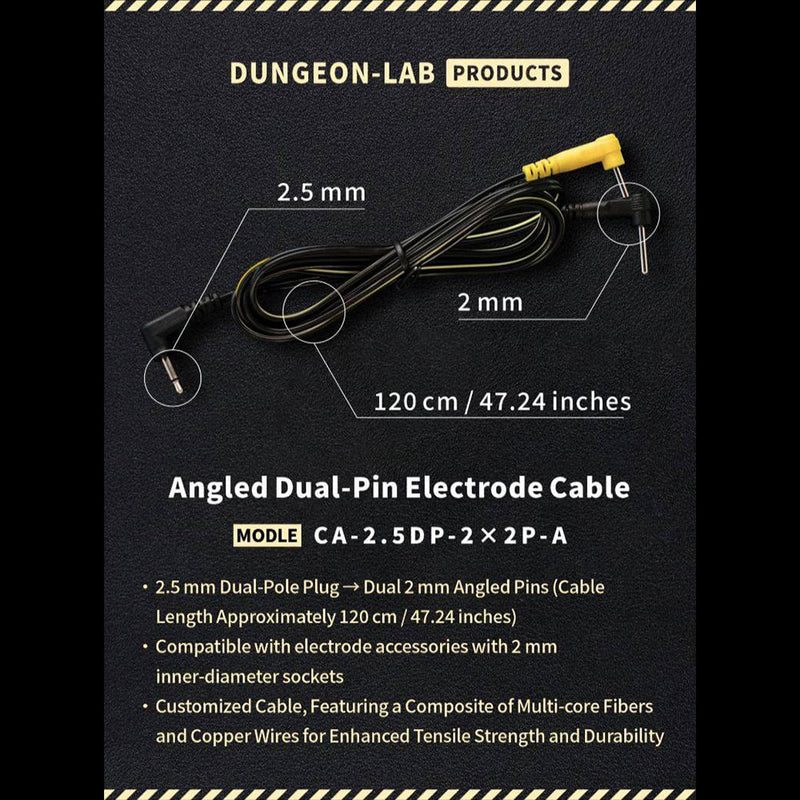 Dungeon Lab - Haakse kabel