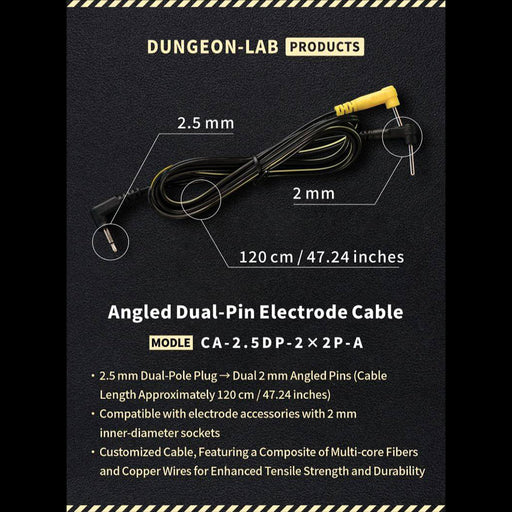 Dungeon Lab - Haakse kabel