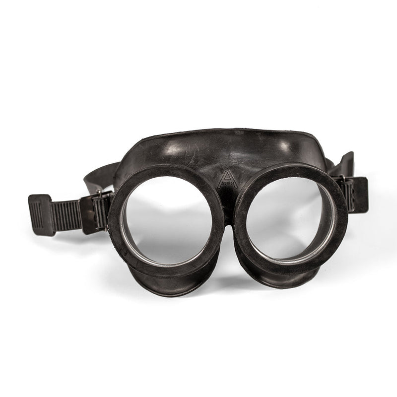Black Label - Rubber Army Goggles - Fetish & Rubber Accessoire - Zwart