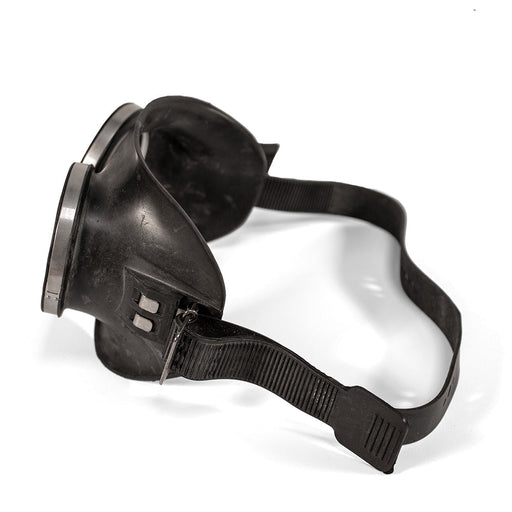 Black Label - Rubber Army Goggles - Fetish & Rubber Accessoire - Zwart