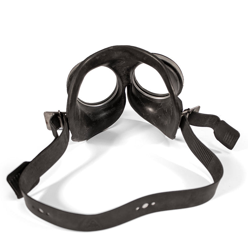 Black Label - Rubber Army Goggles - Fetish & Rubber Accessoire - Zwart