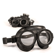 Black Label - Rubber Army Goggles - Fetish & Rubber Accessoire - Zwart