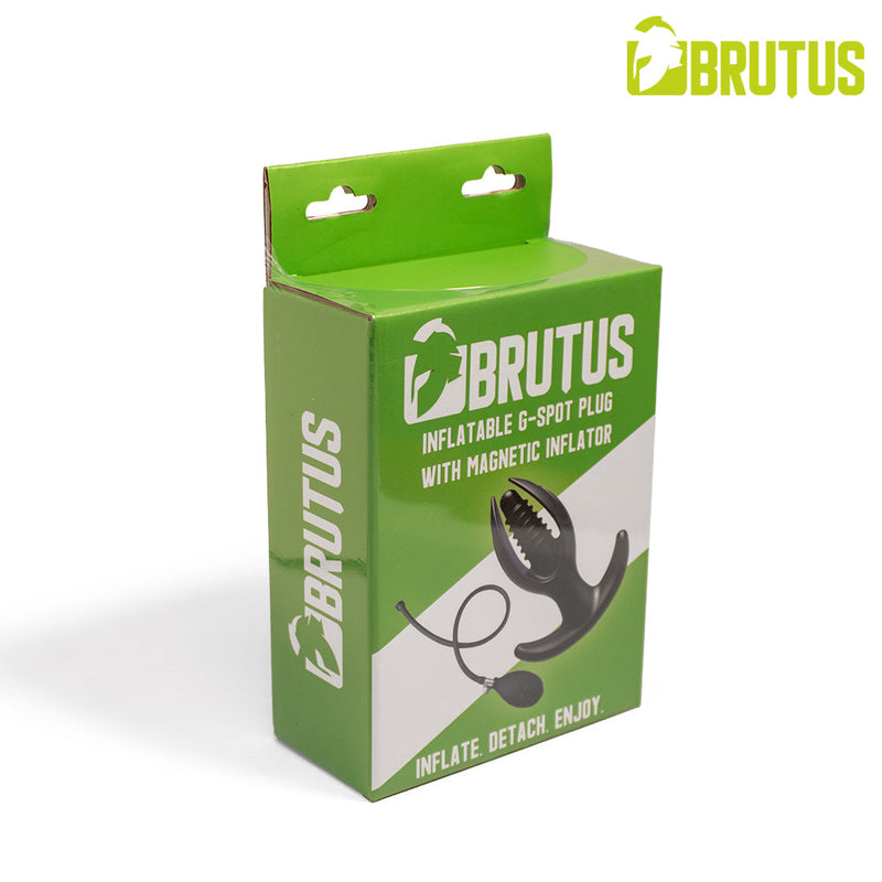 BRUTUS - Opblaasbare Anker Buttplug met Magnetische Pomp