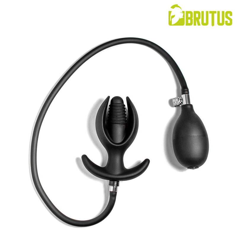 BRUTUS - Opblaasbare Anker Buttplug met Magnetische Pomp