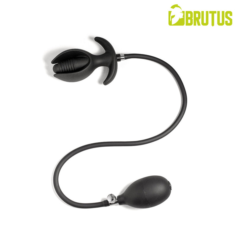 BRUTUS - Opblaasbare Anker Buttplug met Magnetische Pomp