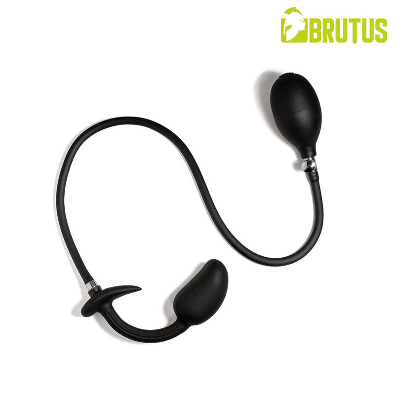 BRUTUS - Opblaasbare Deep Rattler Buttplug met Magnetische Pomp