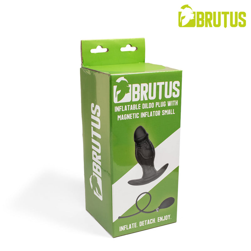 BRUTUS - Opblaasbare Dildo Buttplug met Magnetische Pomp
