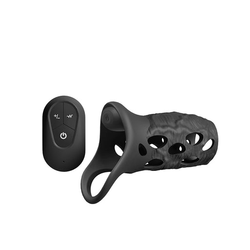 Renegade - Edge - Vibrerende Penis Sleeve met Afstandsbediening - Zwart