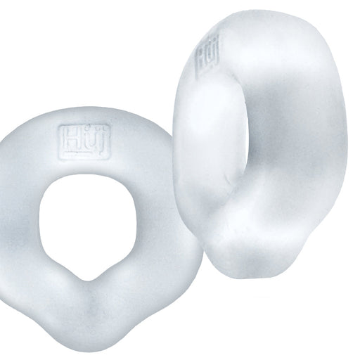 Hünkyjunk - Fit Rings - ErgoFit Cockringen - Twee Stuks - Transparant-Erotiekvoordeel.nl