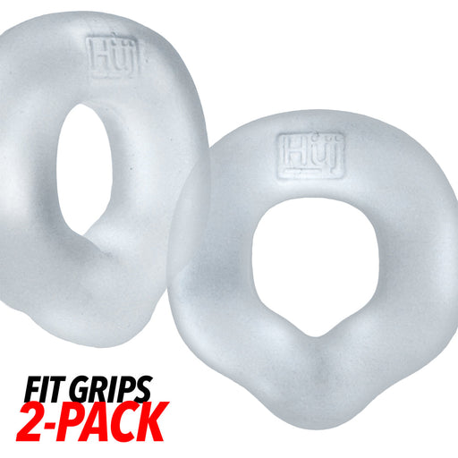 Hünkyjunk - Fit Rings - ErgoFit Cockringen - Twee Stuks - Transparant-Erotiekvoordeel.nl