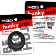 Hünkyjunk - Expander - Scoop-Style Cockring - Zwart-Erotiekvoordeel.nl