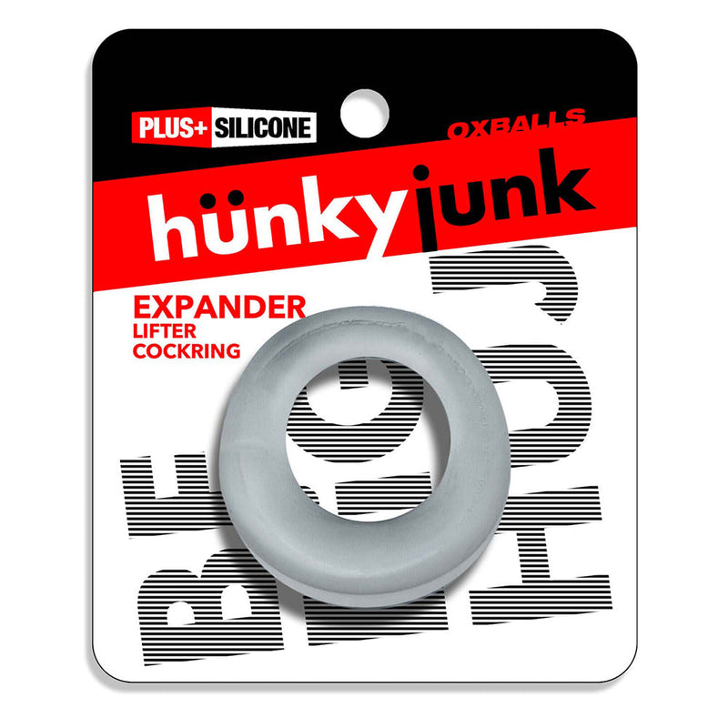 Hünkyjunk - Expander - Scoop-Style Cockring - Transparant-Erotiekvoordeel.nl