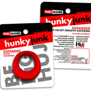 Hünkyjunk - Expander - Scoop-Style Cockring - Rood-Erotiekvoordeel.nl