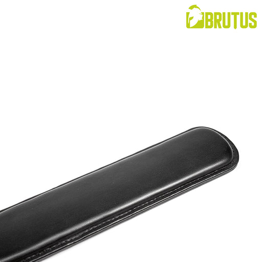 BRUTUS - Gewatteerde Lederen Punisher Paddle - Zwart