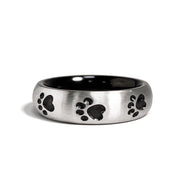 Black Label - Puppy Paw Donut Cockring - RVS-Erotiekvoordeel.nl