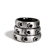 Black Label - Puppy Paw Donut Cockring - RVS-Erotiekvoordeel.nl