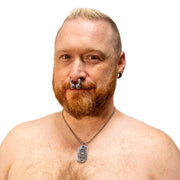 Black Label - BOOT - Kink Fetish Dog tag - Day Collar