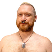 Black Label - PISS - Kink Fetish Dog tag - Day Collar