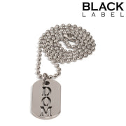 Black Label - DOM - Kink Fetish Dog tag - Day Collar-Erotiekvoordeel.nl