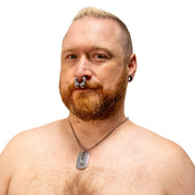 Black Label - SIR - Kink Fetish Dog tag - Day Collar