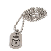 Black Label - BOTTLE - Kink Fetish Dog tag - Day Collar